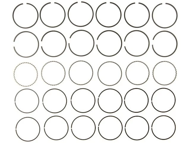 Piston Ring Set Mahle 36SVFW18 for Oldsmobile F85 1965 - Image 1 of 1