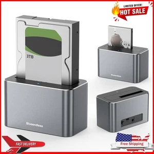Hard Drive Dock SAS/SATA Hard Drive Enclosure for 2.5/3.5 Inch SATA/SAS HDD SSD - Afbeelding 1 van 13