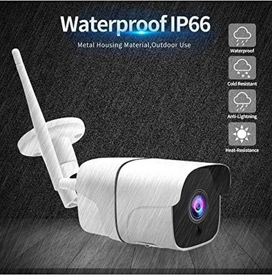 Telecamera WiFi Bullet Esterna Hotspot AP, IP66 Impermeabile 1080P App Gratuita! - Immagine 1 di 4