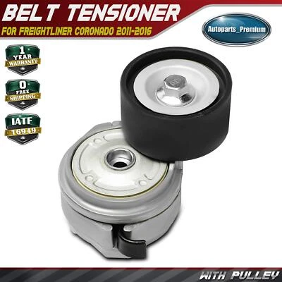 Tensor de correa con polea para Freightliner Coronado 2011-2016 Western Star Mack Foto 1 de 4