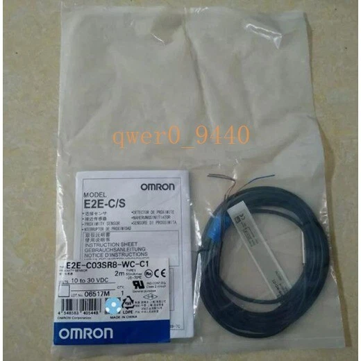 1PC New Omron E2E-C03SR8-WC-C1 Proximity Sensor Free Shipping - Image 1 of 1