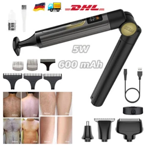 NEU Herren-Rückenrasierer 4in1 Körpertrimmer Gesichts-, Arm-, Kinn-Barttrimmer - Bild 1 von 13