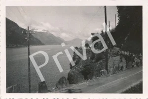 Foto WK II Wehrmacht Sørfond Straße von Tyssedal nach Ullensvang Norway L1.45 - Bild 1 von 1