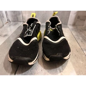 Adidas GY4975 NMD R1 Little Unisex Kinder Turnschuhe schwarz solargelb Größe 13K - Bild 1 von 9