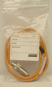 Foxboro BS807BD Termination Cable 4 Pin with 2 Banana Plugs **NEW** - Picture 1 of 2