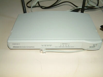Router G inalámbrico 3Com OfficeConnect ADSL 11g firewall 54 Mbps 10/100 inalámbrico ( Foto 1 de 4
