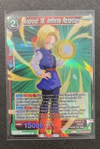 Dragon Ball Super Android 18, Rotazione Infinita BT23-028 UC Foil - Foto 1 di 2