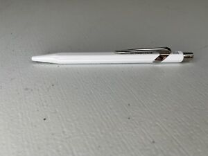 Caran D’ache 849 Ballpoint Pen Metal White 