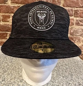 Cappello New Era 59Fifty Miami Club Internacional De Futbol 7 1/4 aderente nuovo con etichette - Foto 1 di 8
