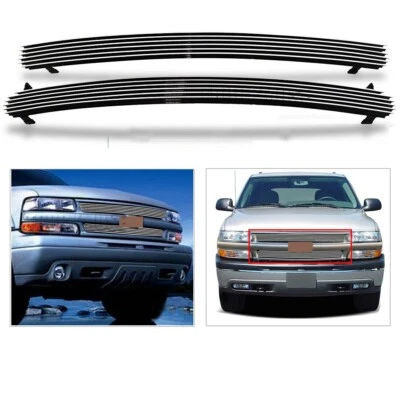 Front Billet Grill Grill for 1999- 2002 Chevy Silverado 1500/2006 Tahoe Grille - Image 1 of 4