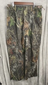 GAMEHIDE Mossy Oak Breakup Camo Hunting Cargo Lined Soft Pants Large - Picture 1 of 9