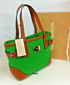 Michael Michael Kors Tasche Millbrook Canvas SM Grün - Bild 1 von 4