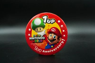 Botón Universal Studios Hollywood 2024 Super Nintendo World 1er Aniversario Foto 1 de 2