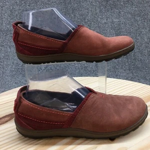 Merrell Shoes Womens 8 Ashland Slip On Loafer Flats J02116 Red Ochre Leather - Picture 1 of 18
