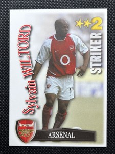 Shoot Out 2003/2004 Trading Card Magic Box Int. VGC Arsenal Sylvain Wiltord