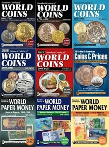🎁 5 KRAUSE 5 PCS SET CATALOGS OF WORLD COINS 1601-2018 DIGITAL BOOKS✅✅✅ - Picture 1 of 1