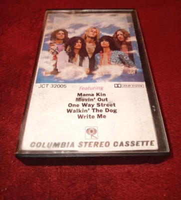 AEROSMITH JCT 32005 "AEROSMITH" 1973 DEBUT CASSETTE Tested Read - Image 1 of 4