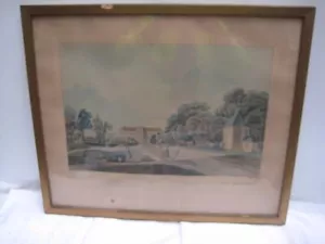 Herzogsfreude , Bonn Röttgen kolorierter Kupferstich von Janscha / Ziegler - Bild 1 von 15