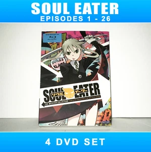 Soul Eater DVD The Meister Collection Episodes 1-26 Parts 1 & 2 Anime TV Show LA - Imagen 1 de 2