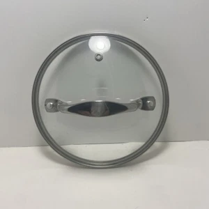 Glass Stainless Steel Lid With Handle 6 7/8 In For Pot Pan - Picture 1 of 4