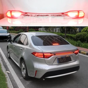 Conjunto de luces traseras LED rojas con lente 5 piezas para Toyota Corolla sedán 2020-2023 - Imagen 1 de 12