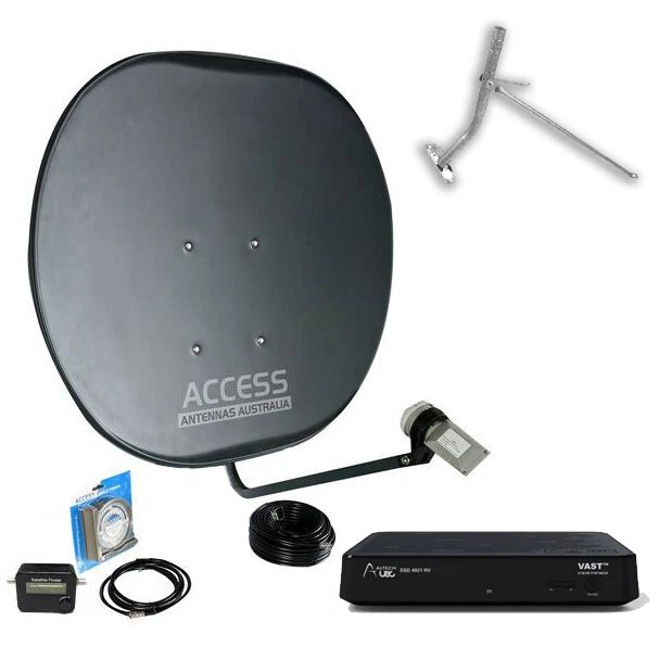 House VAST Satellite Kit 100% Australian Coverage 240V 12V VAST FTA Foxtel - image 1 of 1