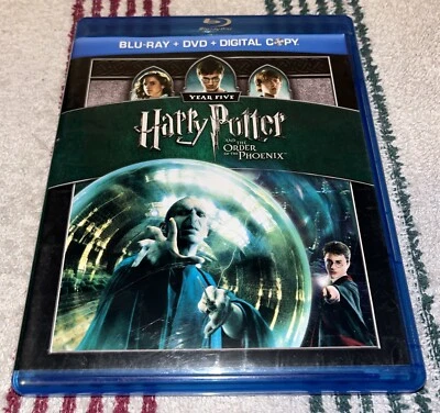 Harry Potter And The Order Of The Phoenix Blu Ray - Image 1 of 4