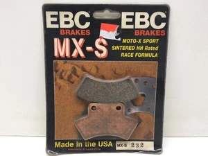 EBC MXS232 Brake Pads Moto-X Sport Sintered HH Rated Race Formula - Bild 1 von 2