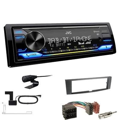 JVC KD-X472DBT Media Autoradio Bluetooth DAB+ für Renault Laguna II 2005-2007 - Bild 1 von 4