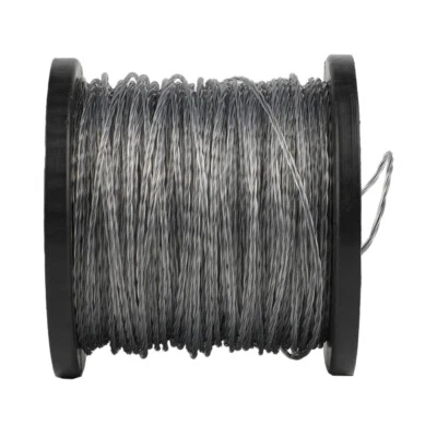 FOREVER SPEED 100m Profi Mähfaden 2,4mm mit Draht verstärkt Trimmerfaden Rasentrimmer Faden