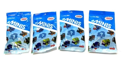  2015 Thomas the Tank Train Engine & Friends MINIS лот из 4 загадочных слепых мешков - Изображение 1 из 4
