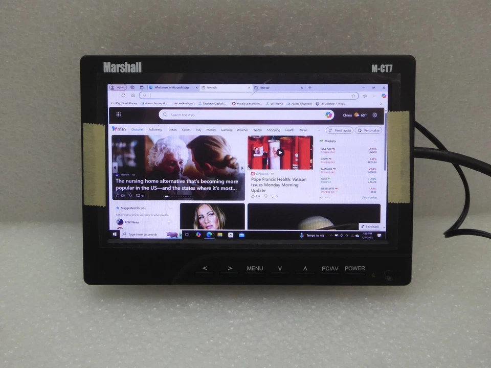 Cámara portátil Marshall M-CT7 7" - Monitor de campo superior Foto 1 de 4