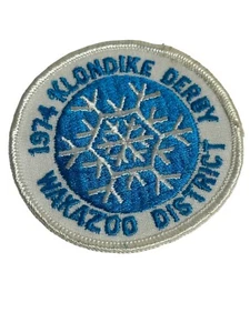 BSA Wakazoo District Klondike Derby 1974 Patch Michigan Boy Scouts of America - Picture 1 of 10