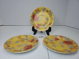 Rare YAMASEN GOLD COLLECTION FINE PORCELAIN JAPAN 24KT GOLD PLATED CAWA plate - Picture 1 of 5