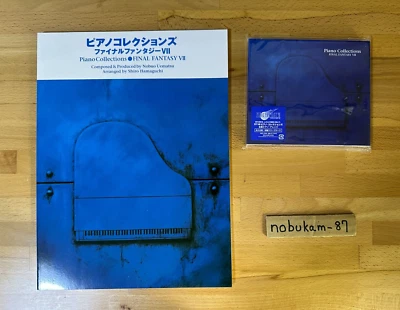 Final Fantasy VII FF 7 Piano Collections Piano score book Sheet music + CD set - Image 1 of 4
