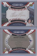 2007 Sweet Spot Classic Legendary Red Stitch Black Ink /175 Fred Lynn Auto