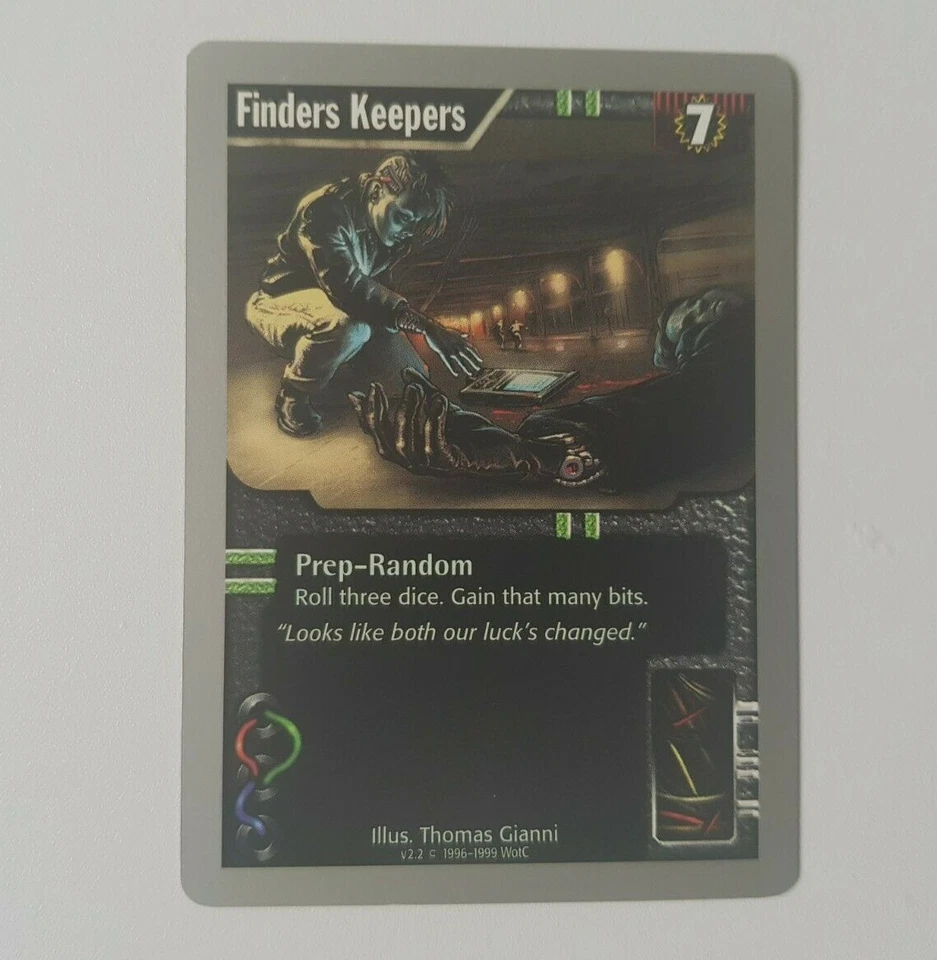 Classic Netrunner 2.2 - Finders Keepers - Prep - Image 1 of 1