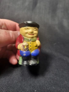 Vintage, Hand Painted, Unmarked, Unglazed? Unique, Toby Mug, Jug - Picture 1 of 14