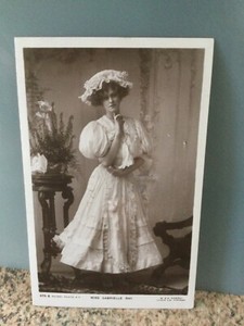 3330 Miss Gabrielle Ray 475E   Early 19thC Postcard
