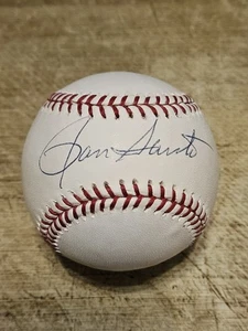 RON SANTO - AUTOGRAPHED / SIGNED OML BASEBALL - CHICAGO CUBS - JSA  - Picture 1 of 2