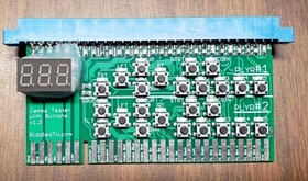 Arcade Jamma Tester, Passthrough with Buttons + 5Volt meter