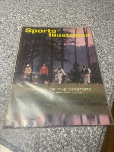 SPORTS ILLUSTRATED ~ April 1 1963 ~ The Masters ~ No Label - Foto 1 di 1