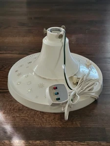 GENERAL ELECTRIC ROTATING MUSICAL CHRISTMAS TREE STAND AUXILIARY OUTLET WORKING - Picture 1 of 7