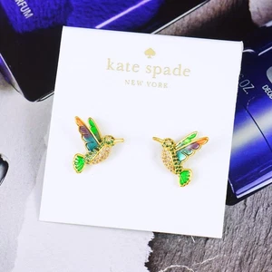 NWT Kate Spade Dazzling Daisy Hummingbird stud Earrings - Picture 1 of 5