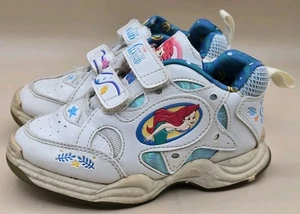Vintage Disneys Die kleine Meerjungfrau Kinder Mädchen Schuhe Größe 10 *einige Gebrauchsspuren* RAR - Bild 1 von 18