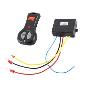 ・12V Winch Remote Control Set Wireless Electric Single Switch For Truck - Picture 1 of 12