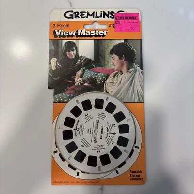 GREMLINS View-Master 1984 Vintage Set - SEALED - Gizmo & Stripe - Image 1 of 2