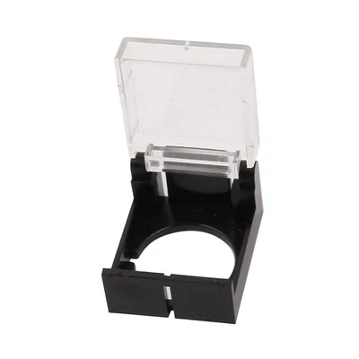 Cuadrado Negro Plástico Botón Interruptor Protector Boton - Imagen 1 de 3