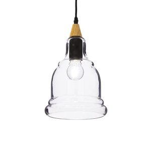 Gretel sp1 lampada a sospensione E27 NERO - Foto 1 di 1