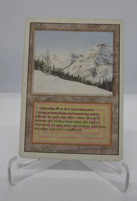 TAIGA Revised Dual Land 3rd Edition Magic the Gathering mtg 1x x1 HP - Image 1 of 4